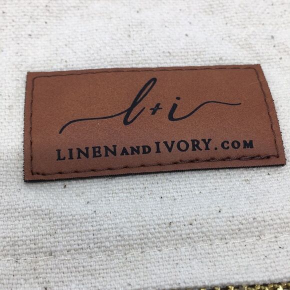 Linen & Ivory Loretta Swiss Dot Pillow Cover 12” x 18” - Picture 6 of 11